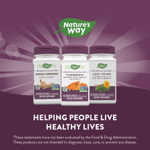 Nature's Way Turmeric Capsules 750mg Perspective: bottom