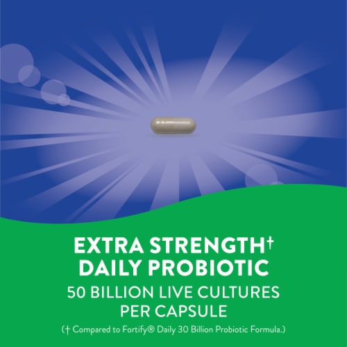 Nature's Way® Fortify Daily Probiotic Capsules Perspective: bottom