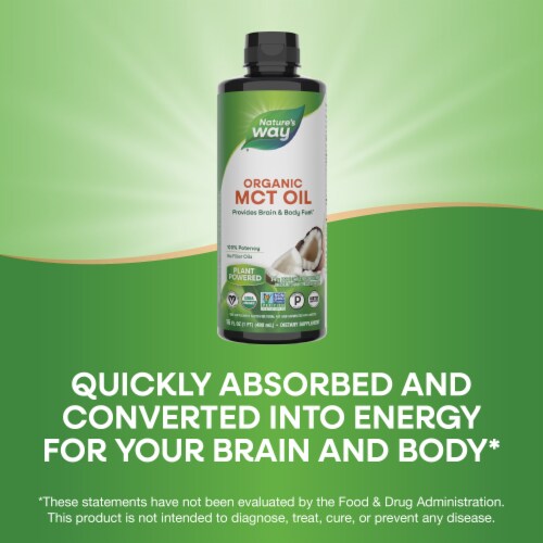 Nature's Way Organic MCT Oil Perspective: bottom