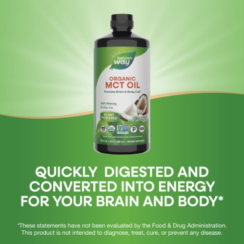 Nature's Way Organic MCT Oil Perspective: bottom