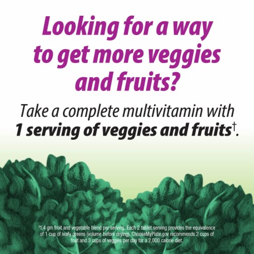 Nature's Way Alive!® Garden Goodness Women's Multivitamin Tablets Perspective: bottom