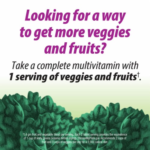 Nature's Way Alive!® Garden Goodness Women's Multivitamin Tablets Perspective: bottom