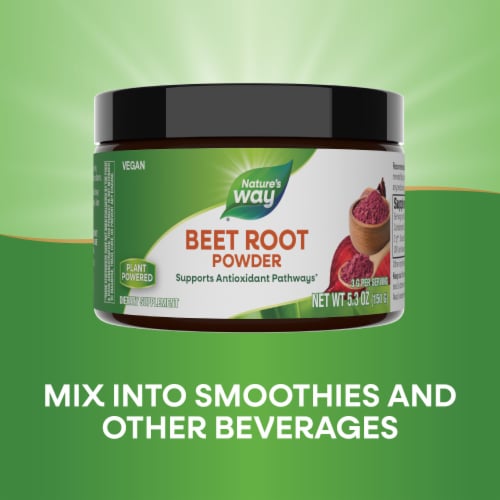 Nature's Way Beet Root Powder Perspective: bottom