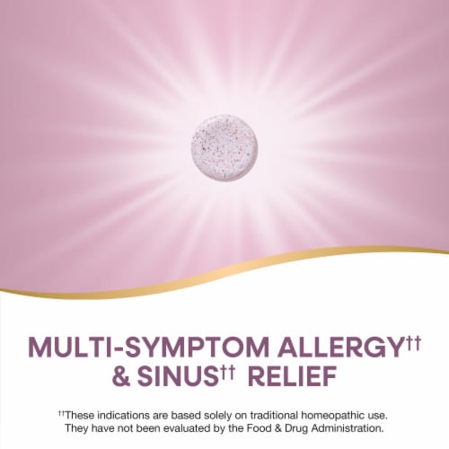 Nature's Way® Umcka® Cherry Flavor Allergy & Sinus Tablets Perspective: bottom