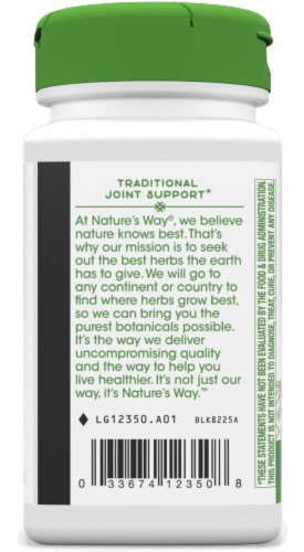 Nature's Way® Devil's Claw Secondary Root Capsules 480 mg Perspective: bottom