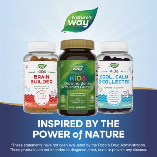 Nature's Way® Kids Growing Bones & Muscles Vitamin Gummies Perspective: bottom