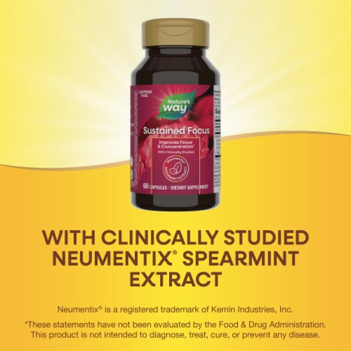 Nature's Way® Sustained Focus Capsules Perspective: bottom