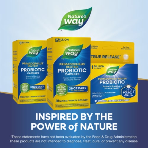 Nature's Way® Primadophilus® Reuteri Probiotic Capsules Perspective: bottom