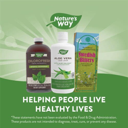 Nature s Way Aloe Vera Leaf Juice 33.8 oz Harris Teeter