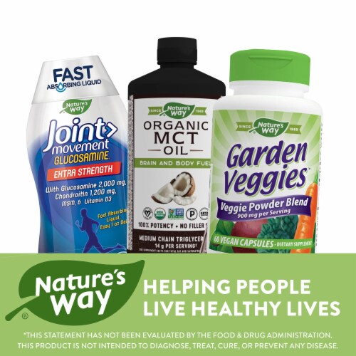 Nature's Way® Garden Veggies Life & Energy Vcaps Perspective: bottom