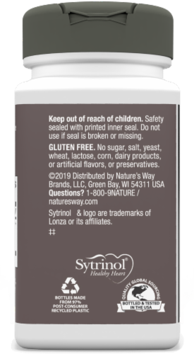 Nature's Way® Sytrinol Cholesterol Control Softgels Perspective: bottom