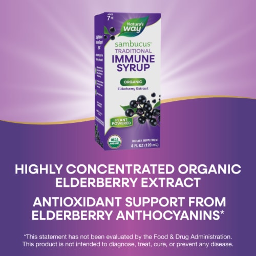 Nature's Way® Sambucus™ Elderberry Syrup Perspective: bottom