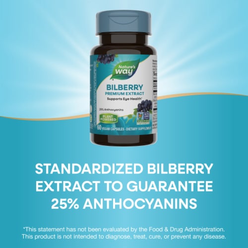 Nature's Way® Bilberry Capsules Perspective: bottom