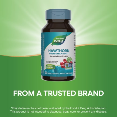 Nature's Way® Hawthorn Capsules Perspective: bottom