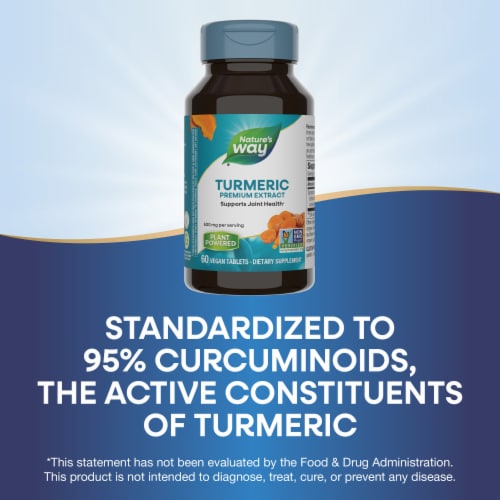 Nature's Way® Turmeric Tablets Perspective: bottom