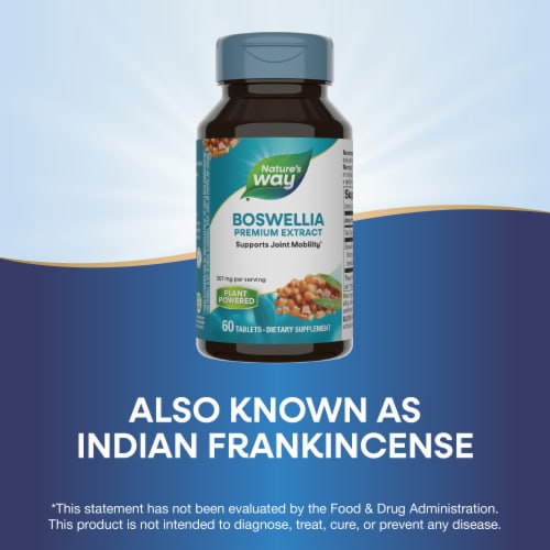 Nature's Way® Boswellia Tablets 307mg Perspective: bottom