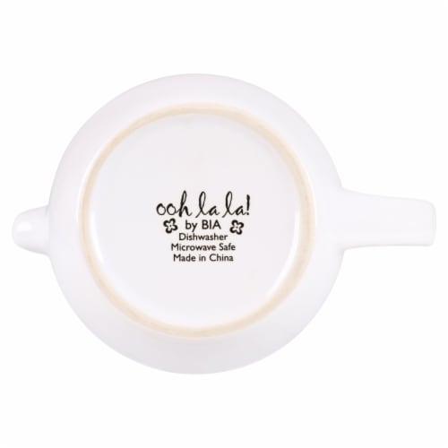 BIA Cordon Bleu Teapot with Stainless Steel Infuser - White Perspective: bottom