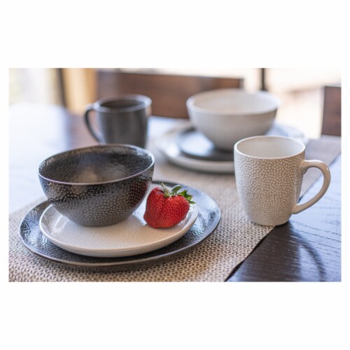 BIA Cordon Bleu Serene Cereal Bowls Set - Black Perspective: bottom