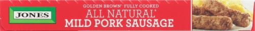Jones Dairy Farm Golden Brown® All Natural Mild Pork Sausage Links Perspective: bottom