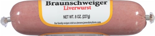 Jones Dairy Farm Braunschweiger Liverwurst Perspective: bottom