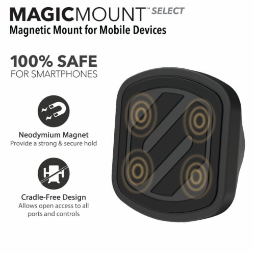 Scosche MagicMount Select Magnetic Phone Mount Perspective: bottom