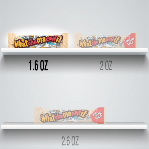 WHATCHAMACALLIT Chocolate Caramel and Peanut Flavored Crisps Candy Bar Perspective: bottom