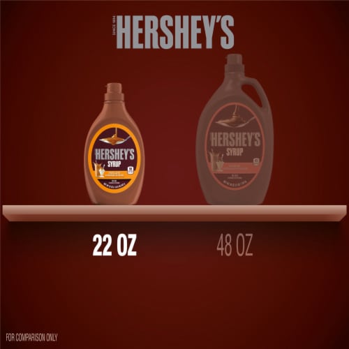 HERSHEY'S Caramel Syrup Bottle Perspective: bottom