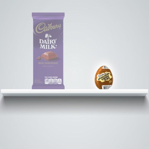 CADBURY CREME EGG Milk Chocolate Easter Candy Perspective: bottom