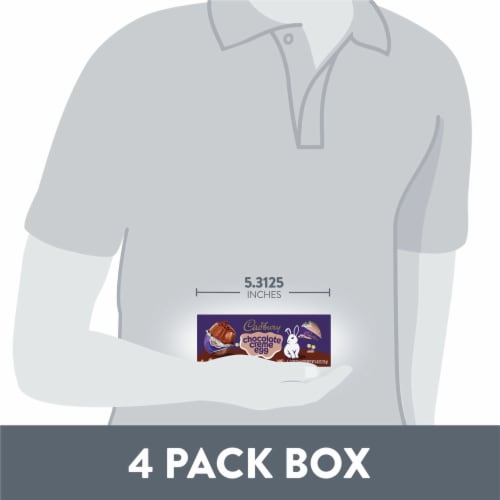 CADBURY CRÈME EGG Milk Chocolate Easter Candy Eggs Perspective: bottom