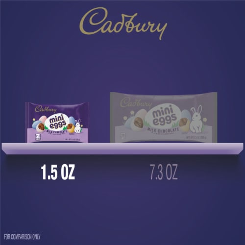 CADBURY MINI EGGS Milk Chocolate Easter Candy Bag Perspective: bottom