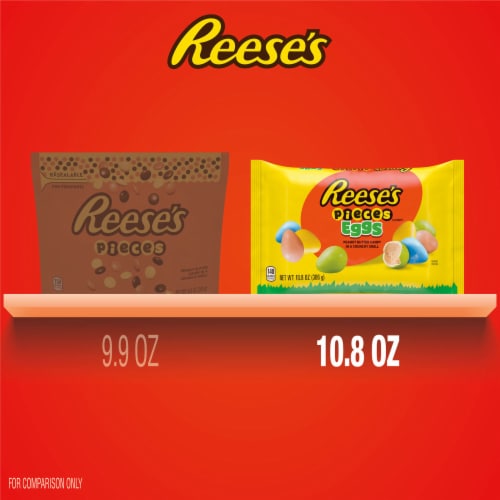 REESE'S PIECES Peanut Butter Candy, 9.9 oz bag