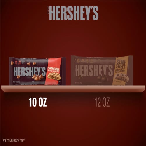 HERSHEY'S Cinnamon Baking Chips Bag Perspective: bottom