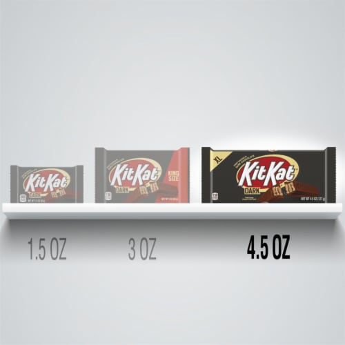 KIT KAT® Dark Chocolate Wafer XL Candy Bar Perspective: bottom