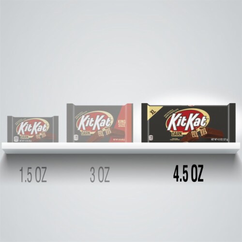 KIT KAT® Dark Chocolate Wafer XL Candy Bar Perspective: bottom