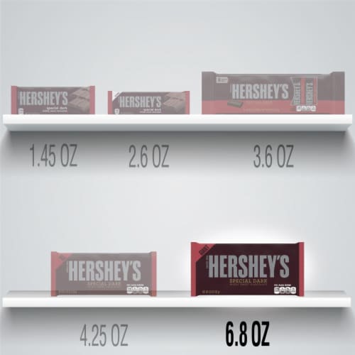 Hershey's Special Dark Chocolate Bar Perspective: bottom
