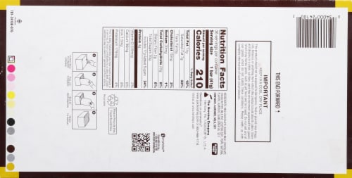 Hershey's®  Milk Chocolate with Almonds Standard Bar Box Perspective: bottom
