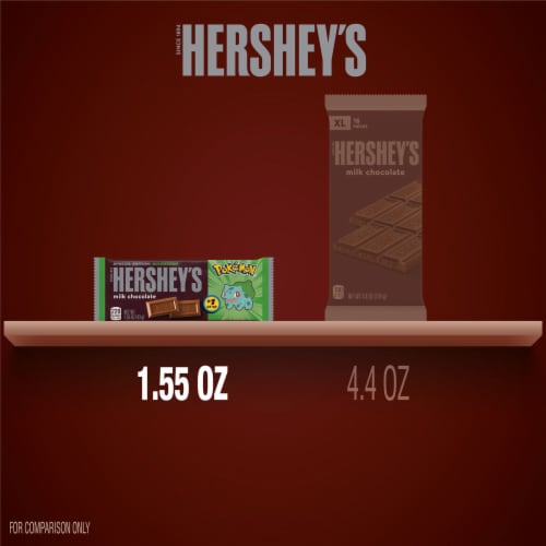 HERSHEY'S Milk Chocolate Pokemon Candy Bar Perspective: bottom