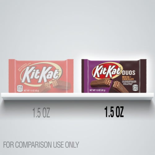 Kit Kat® Duos Mocha Flavored Creme Chocolate And Coffee Bits Wafer Candy Bar Perspective: bottom
