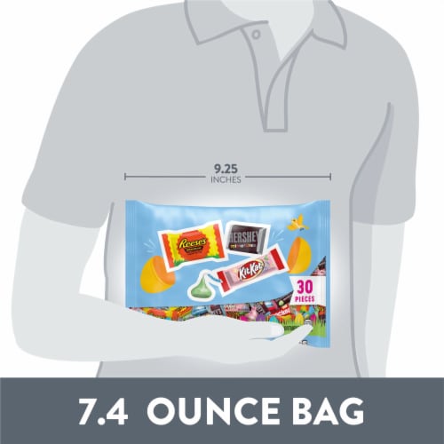 HERSHEY'S KIT KAT® and REESE'S Assorted Chocolate Easter Candy Bag Perspective: bottom