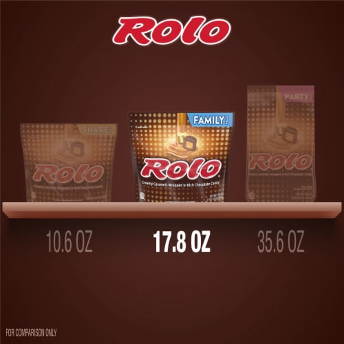 ROLO® Rich Chocolate Caramels Candy Family Pack Perspective: bottom