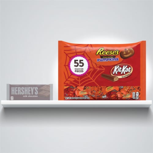 Hershey's Snack Size Candy Assortment Perspective: bottom