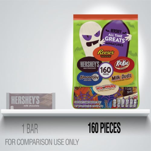 Hershey's All Time Greats Miniatures Candy Assortment Perspective: bottom