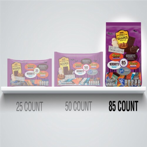 Hershey Spooky Shapes Snack Size Candy Assortment Perspective: bottom