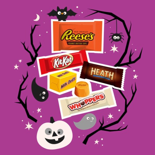 Hershey Halloween Chocolate Candy Assortment Perspective: bottom