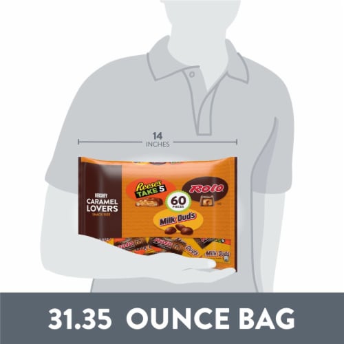 Hershey Caramel Lovers Snack Size Variety Pack Perspective: bottom