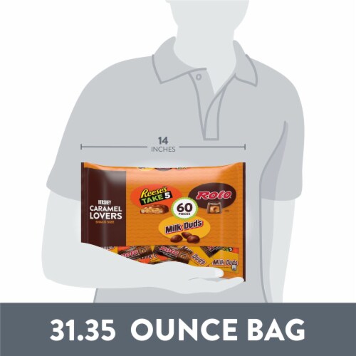 Hershey Caramel Lovers Snack Size Variety Pack Perspective: bottom
