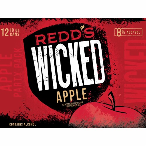 Redd's Wicked Apple Beer Perspective: bottom
