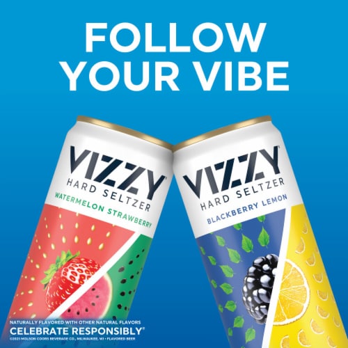 Vizzy Hard Seltzer Berry Variety Pack Perspective: bottom