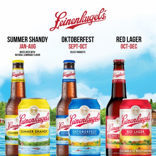 Leinenkugel's Red Lager Craft Beer Perspective: bottom