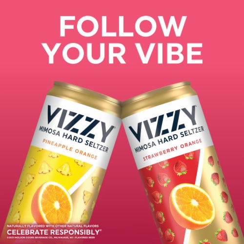 Vizzy Mimosa Hard Seltzer Variety Pack Perspective: bottom